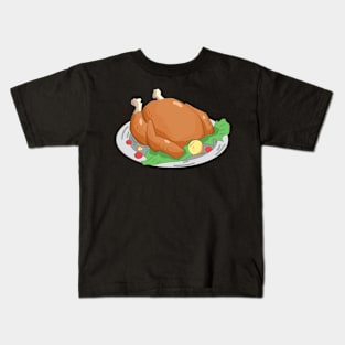 Roasted Chicken Kids T-Shirt